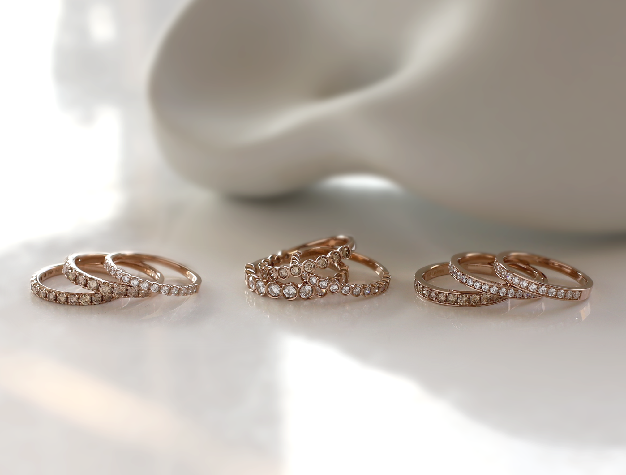 人気の「叶える」シリーズにハーフエタニティリングが新登場!