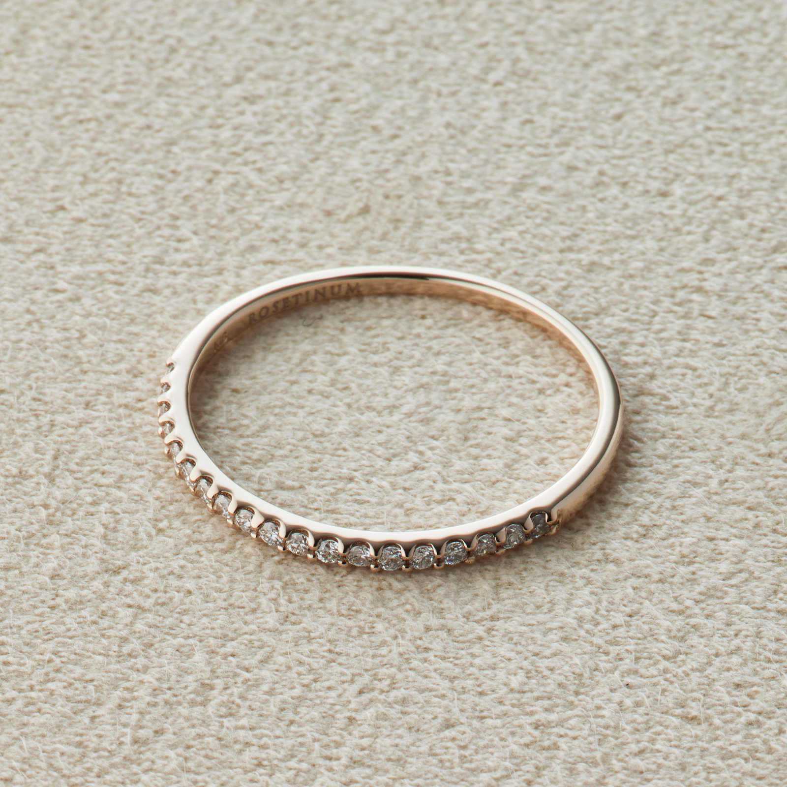 新作】ANNIVERSARY 19粒ダイヤリング (即納)