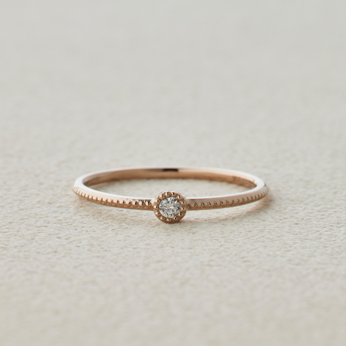 ロザマリア rosa maria ダイヤ　コッパー　リング rosa maria ダイヤ コッパー リング rosa maria ダイヤ コッパー