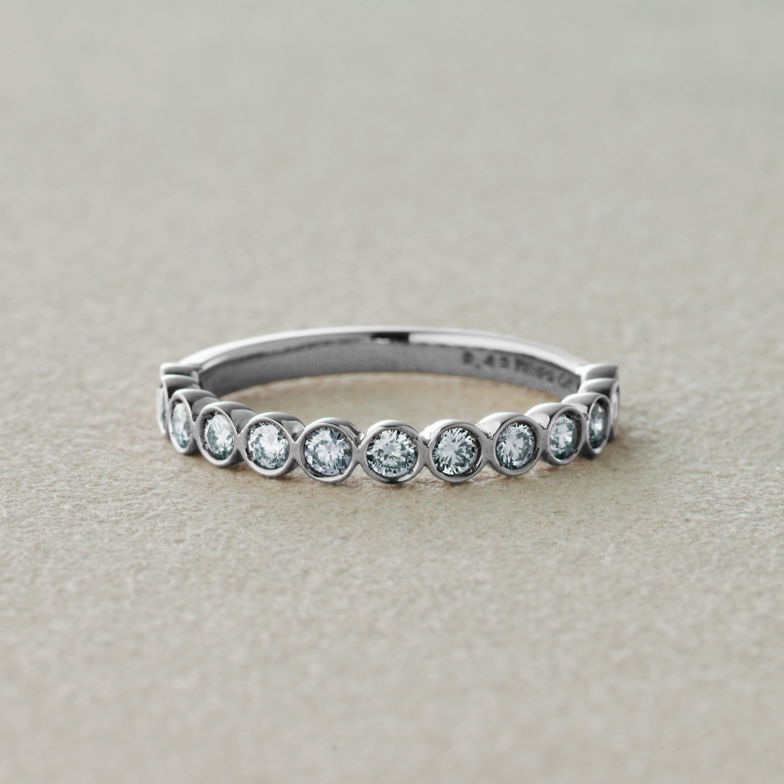 結婚指輪 叶えるベゼル クリアダイヤ プラチナ 商品画像