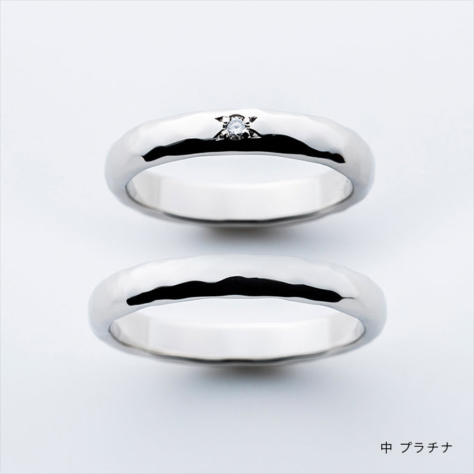 叶えるリング「きれいめ」プラチナ中