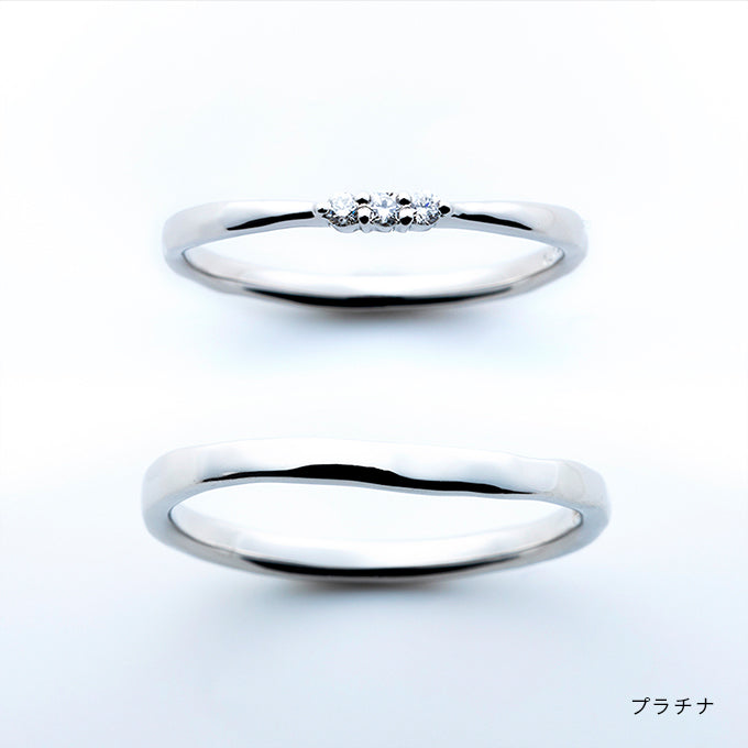 結婚指輪 ここち プラチナ 商品画像