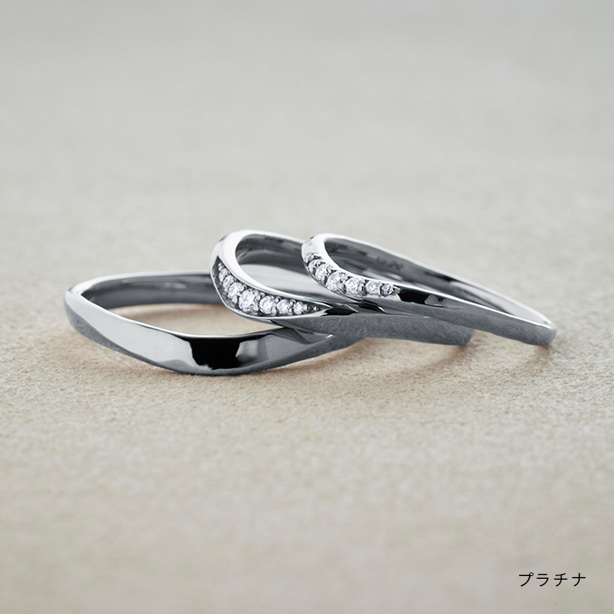 結婚指輪 まなざし プラチナ 商品画像