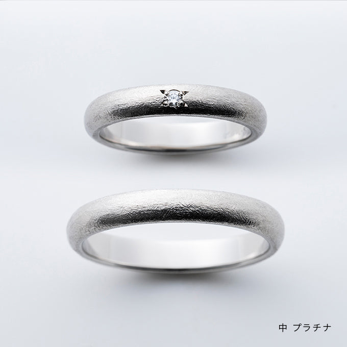 結婚指輪 商品画像 叶える丸 プラチナ