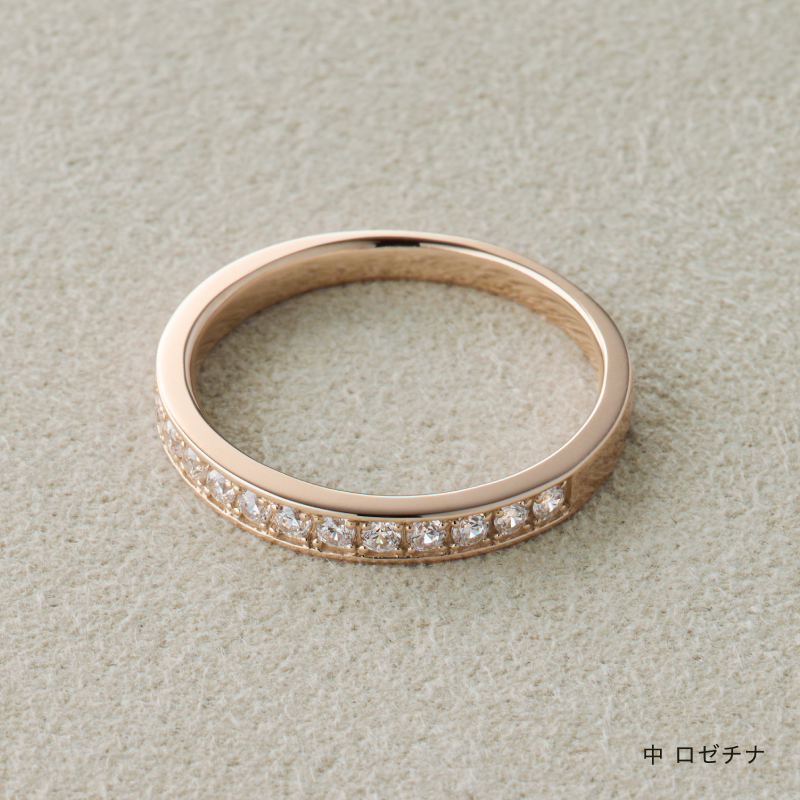 結婚指輪 叶えるレール クリアダイヤ ロゼチナ 商品画像