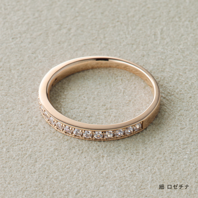 結婚指輪 叶えるレール クリアダイヤ ロゼチナ 商品画像