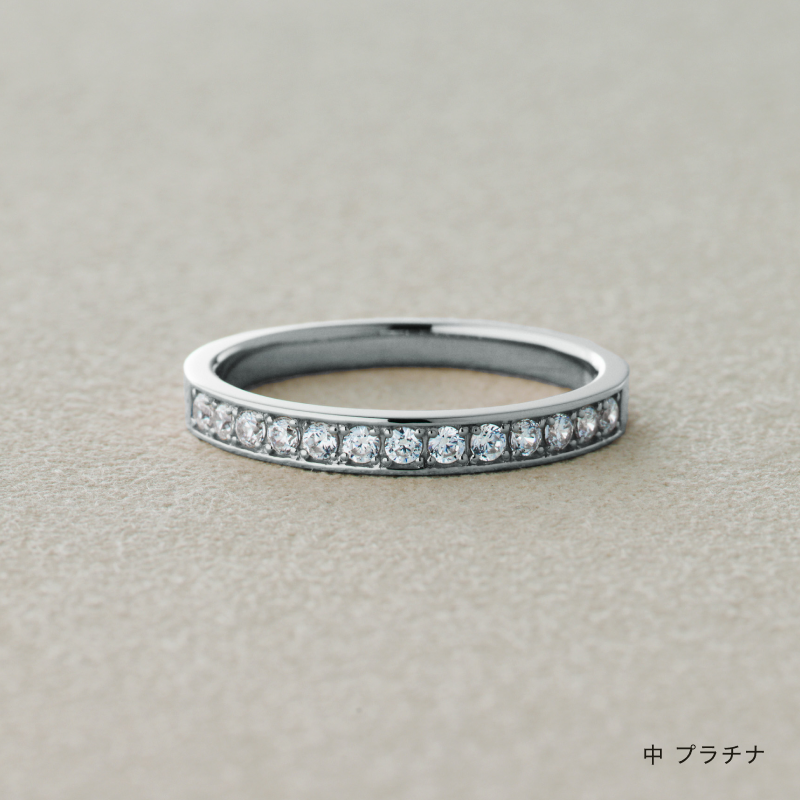結婚指輪 叶えるレール クリアダイヤ プラチナ 商品画像