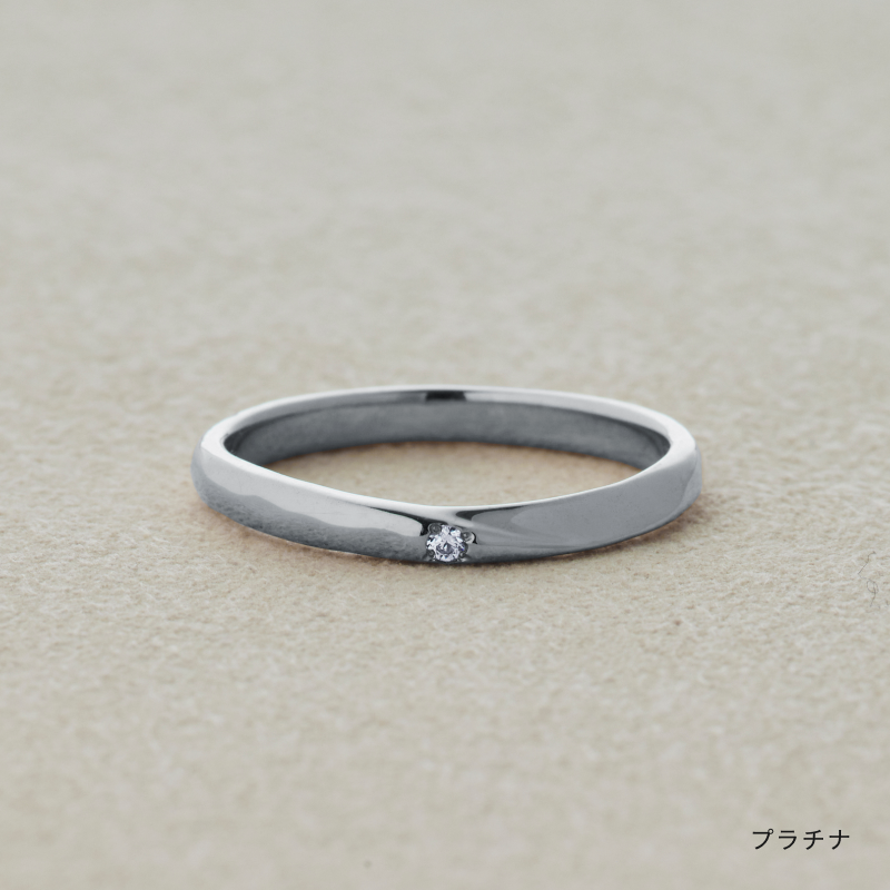 結婚指輪「SESERAGI」せせらぎ プラチナリング