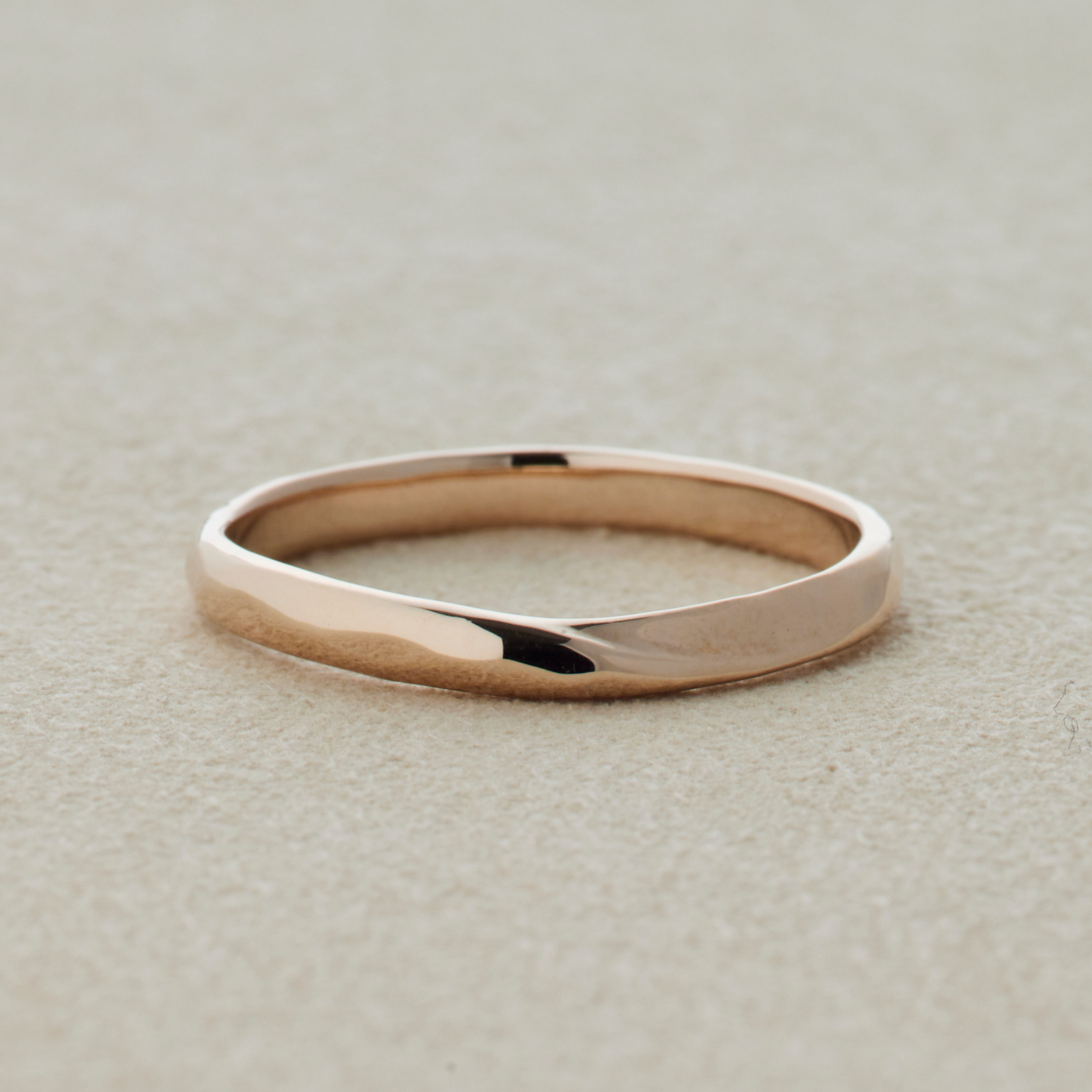 結婚指輪「SESERAGI」せせらぎ ロゼチナピンクゴールドリング