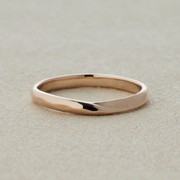 結婚指輪「SESERAGI」せせらぎ ロゼチナピンクゴールドリング