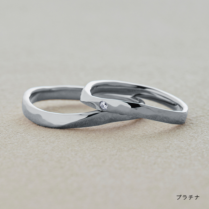 結婚指輪 そよ風ワイド プラチナ 商品画像