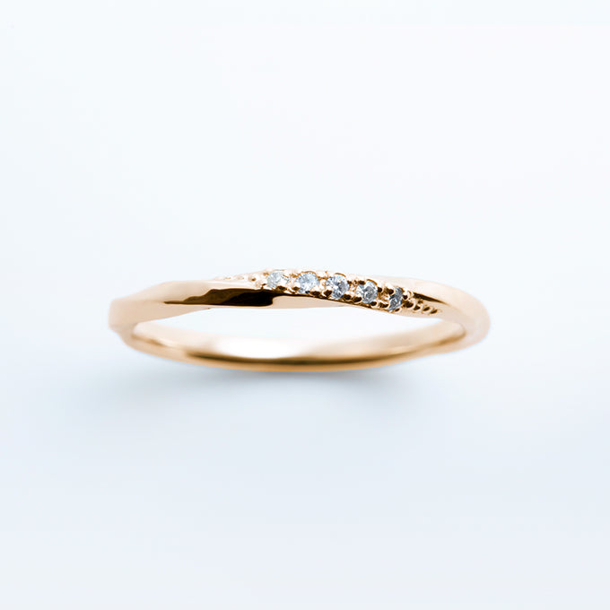 結婚指輪 ロゼチナ 商品画像 しなやか