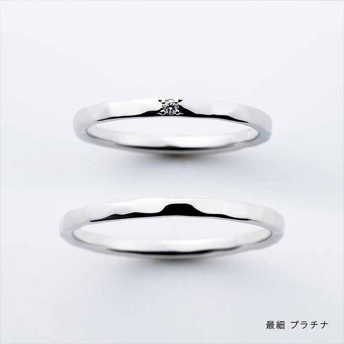 結婚指輪 商品画像 叶えるたたき プラチナ