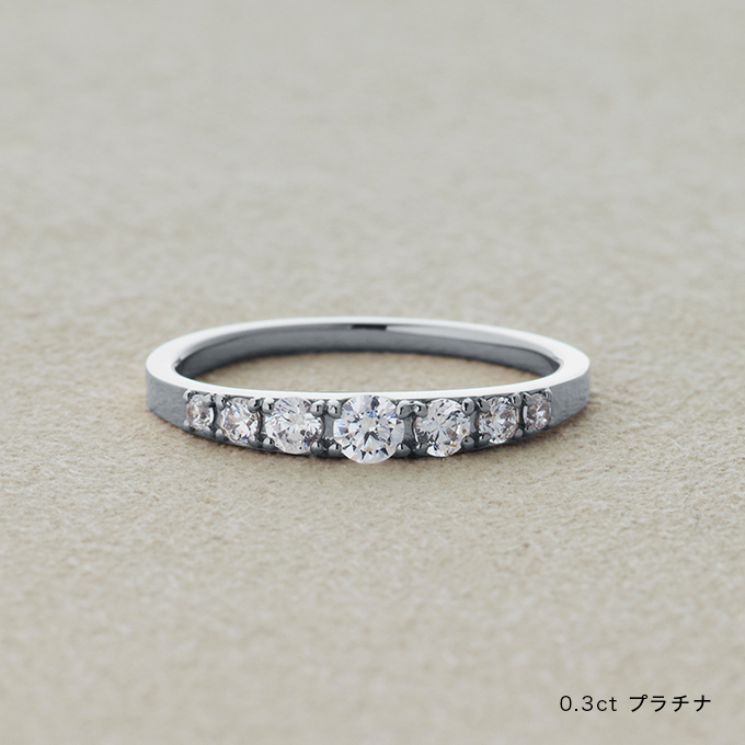 婚約指輪 燈す0.3ct プラチナ 商品画像