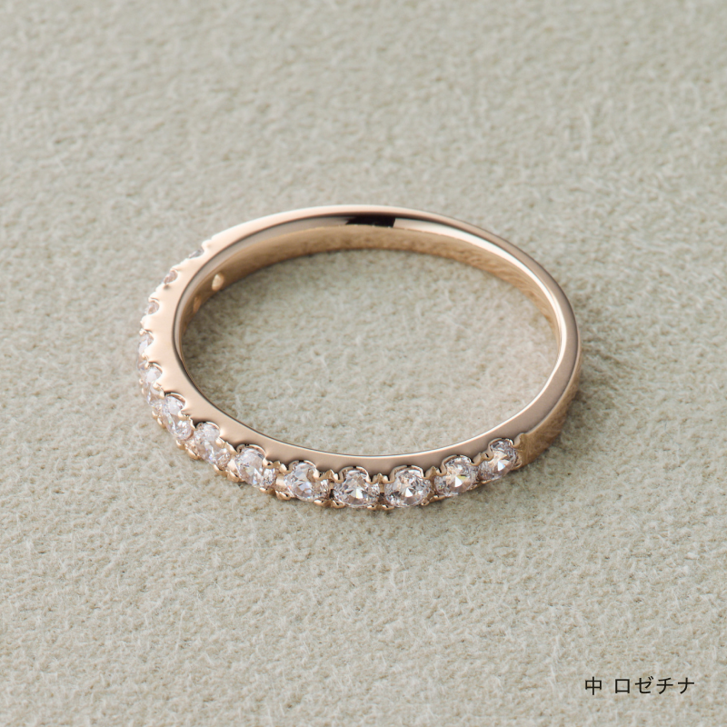 結婚指輪 叶えるツメ クリアダイヤ ロゼチナ 商品画像