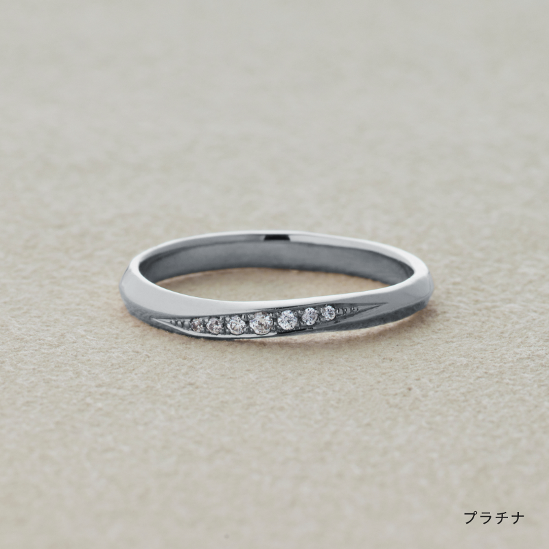 結婚指輪「YUTAKA」豊か プラチナリング