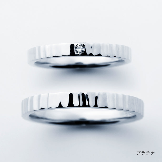 結婚指輪 誕生月木10月 プラチナ 商品画像