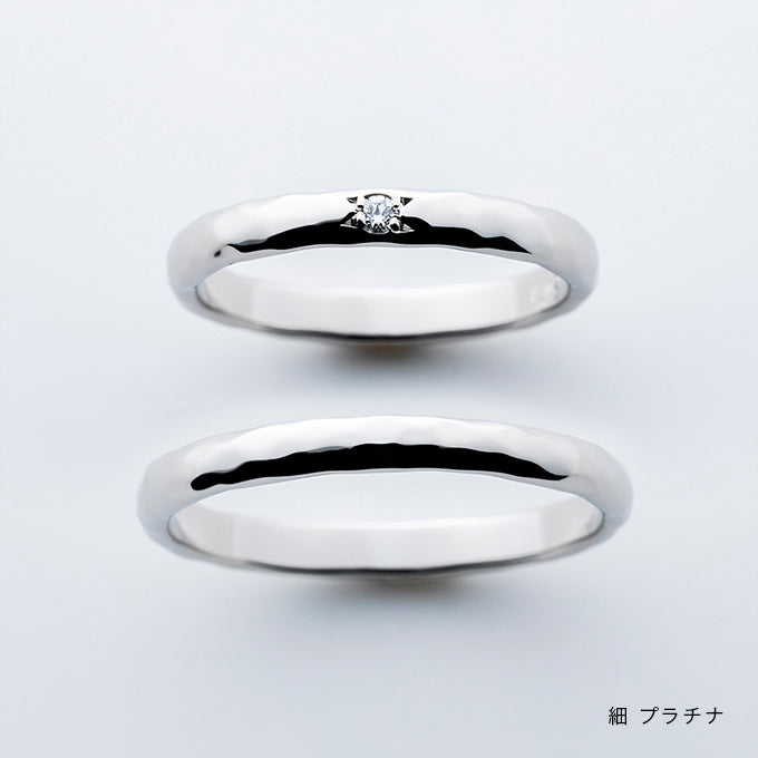 叶えるリング「きれいめ」プラチナ