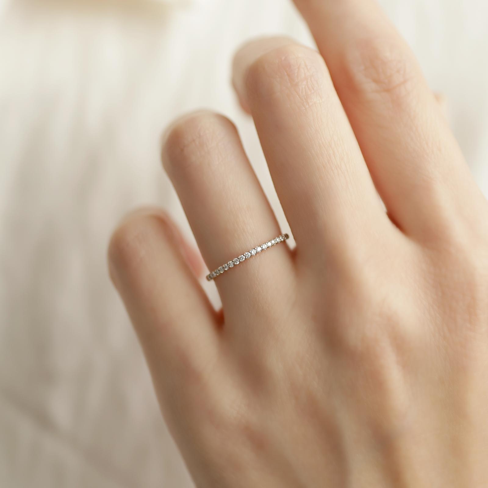 【新作】ANNIVERSARY 19粒ダイヤリング