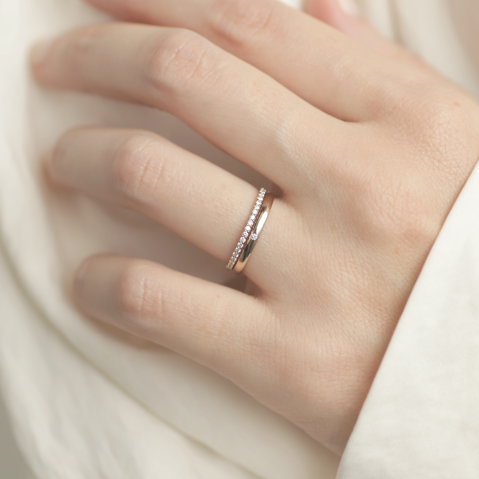 【新作】ANNIVERSARY 19粒ダイヤリング