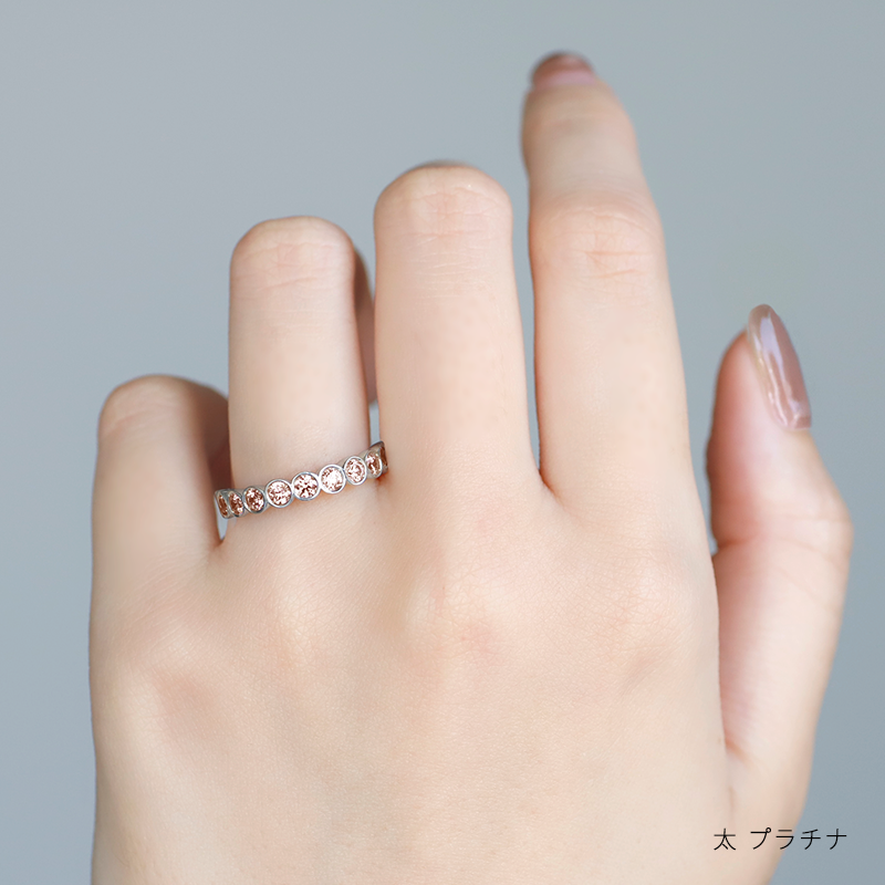 【新作】KANAERU / BEZEL  / シャンパンダイヤ （オンライン限定）
