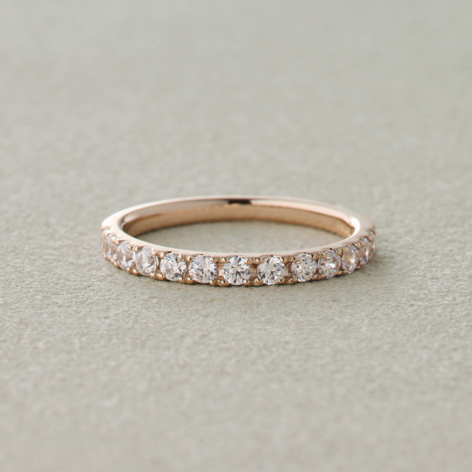 結婚指輪　叶えるツメ　クリアダイヤ　ロゼチナ　商品画像