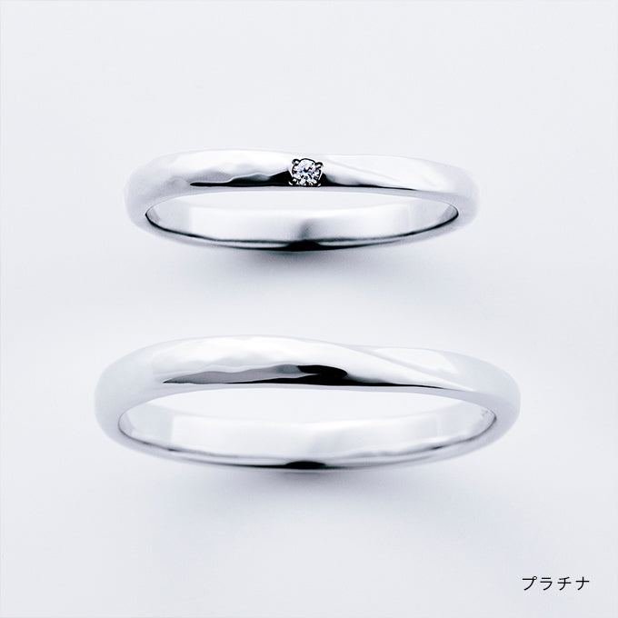 結婚指輪「SESERAGI」せせらぎ　プラチナリング